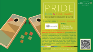 PRIDE, CORNHOLE & A CAUSE! 